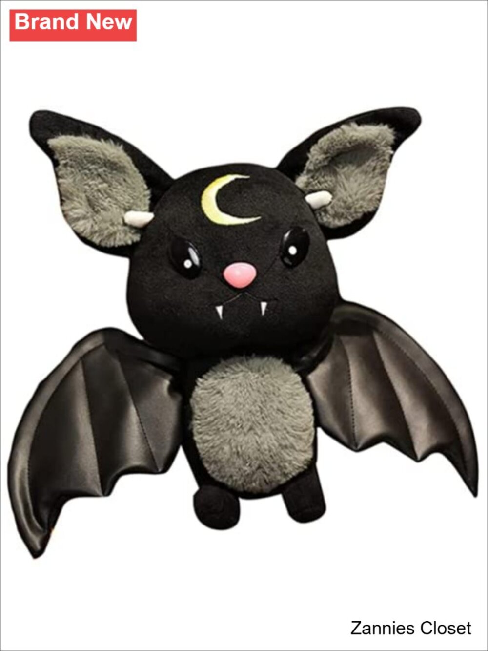 👻 NatureMan Bat Plush Stuffed Animal Toy Soft Hugging Doll Gift 11.8in